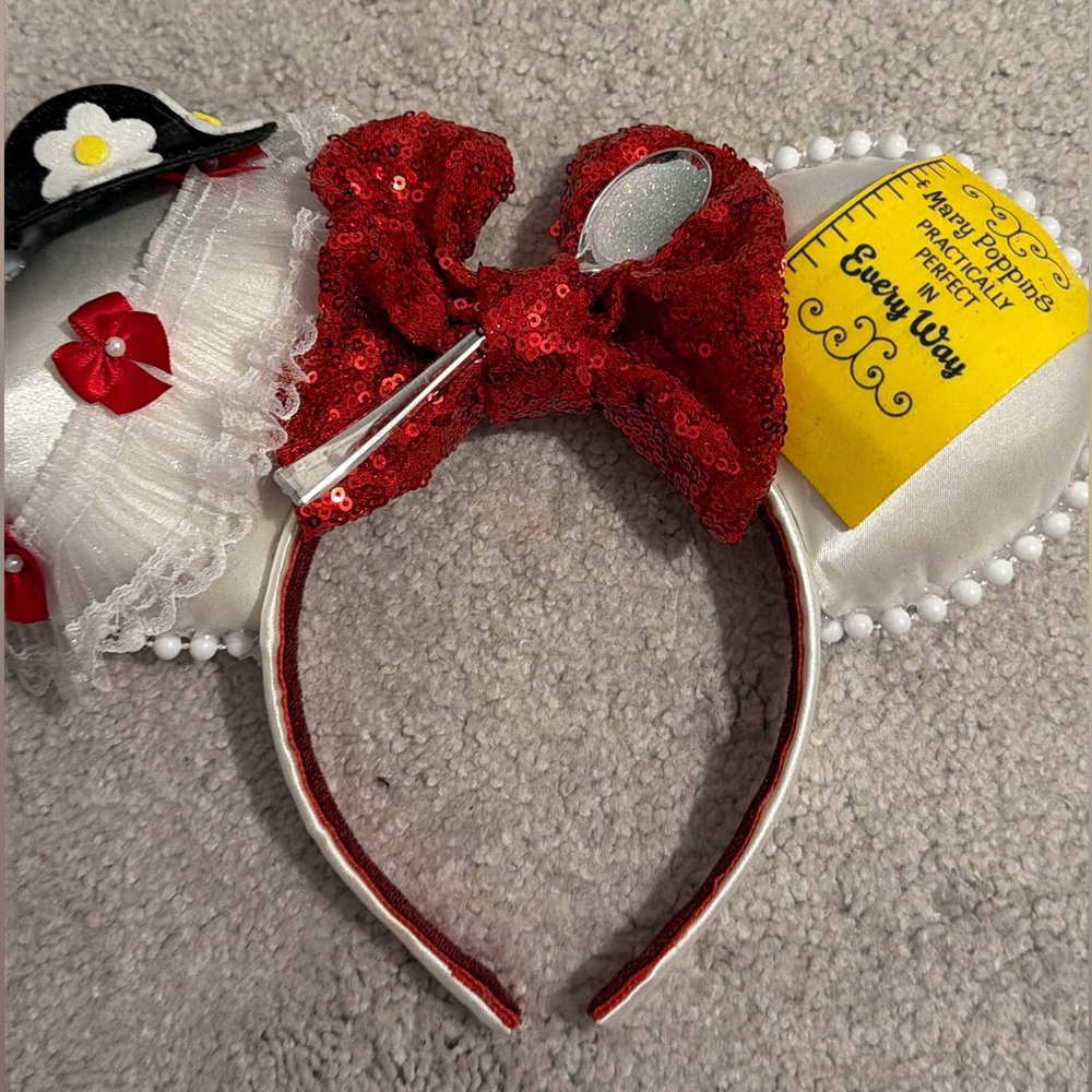Mary Poppins Minnie Mouse Ears Headband